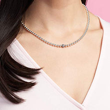 
                        
                          將圖片載入圖庫檢視器 Pandora Jewelry Beads and Pave Cubic Zirconia Necklace in Sterling Silver, 17.7" - JOY2ESpree
                        
                      