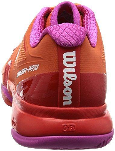 Wilson Rush Pro 2.5 Women's Tennis Shoe Orange/Red/Violet - JOY2ESpree