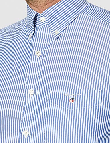 GANT Men's Classic Broadcloth Banker Stripe Shirt - JOY2ESpree