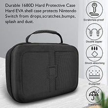 
                        
                          Load image into Gallery viewer, Carrying Storage Case for Nintendo Switch, LP Portable Travel Case Protective Hard Shell Bag with Separate Storage Space for Switch Console - JOY2ESpree
                        
                      