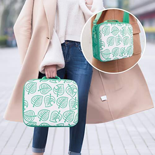 Anyuwen Carrying Travel Case for Nintendo Switch, Hard Shell Protective Storage with Shoulder Strap Handle - JOY2ESpree
