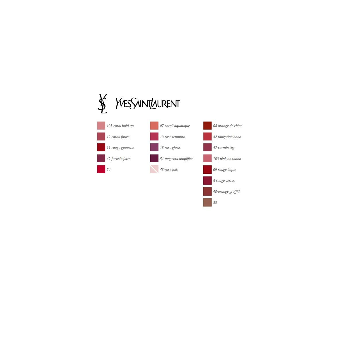 Yves Saint Laurent Vernis A Levres Vinyl Cream Lip Stain, 412 Rose Mix, 0.18 Ounce