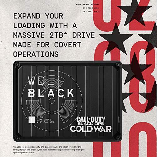 WD_BLACK 2TB P10 Game Drive Call of Duty Special Edition - JOY2ESpree