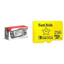
                        
                          画像をギャラリービューアに読み込む, Nintendo Switch Lite - Gray with SanDisk 256GB MicroSDXC UHS-I Card for Nintendo Switch - JOY2ESpree
                        
                      