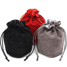 
                        
                          गैलरी व्यूवर में इमेज लोड करें, IvyFieldDice Red/Grey/Black Drawstring Dice Bag - JOY2ESpree
                        
                      