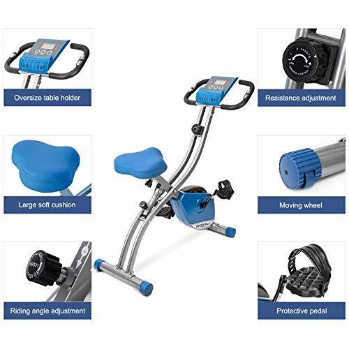 Wonder Maxi Folding Exercise Bike Magnetic, Upright Stationary Recumbent Exercise Bike - JOY2ESpree