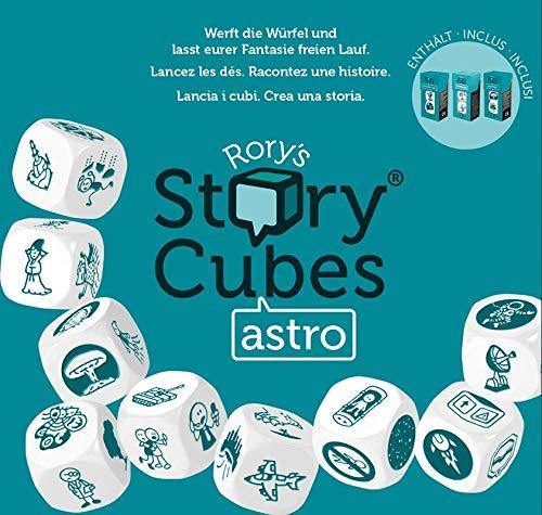 Asmodee Italy, Rory's Story Cubes Astro (Ottanio), Dice Game to Create Stories, Italian Edition, 8085 - JOY2ESpree