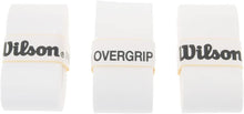 
                        
                          Load image into Gallery viewer, Wilson Tennis Racquet Pro Over Grip, White, Pack of 3 - JOY2ESpree
                        
                      