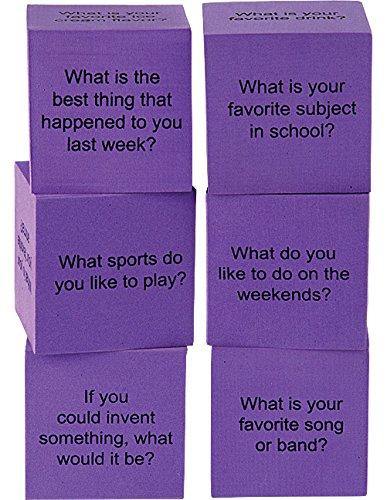 Teacher Created Resources Foam Conversation Cubes (20642) - JOY2ESpree