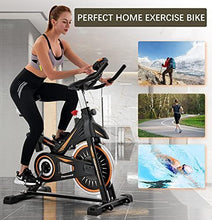 
                        
                          Cargar imagen en el visor de la galería, Topseek Indoor Cycling Bike - Exercise Bike for Home Gym Stationary Bikes with Comfortable Seat Cushion, Silent Belt Drive, iPad Holder and Hand Pulse - JOY2ESpree
                        
                      