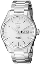 
                        
                          Load image into Gallery viewer, TAG Heuer Men's WAR201B.BA0723 Analog Display Swiss Automatic Silver Watch
                        
                      