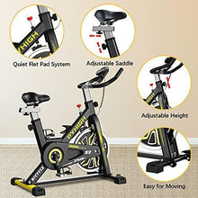 
                        
                          Cargar imagen en el visor de la galería, PYHIGH Indoor Cycling Bike Stationary Exercise Bike, Comfortable Seat Cushion, Ipad Holder with LCD Monitor for Home Cardio Workout Bike - JOY2ESpree
                        
                      