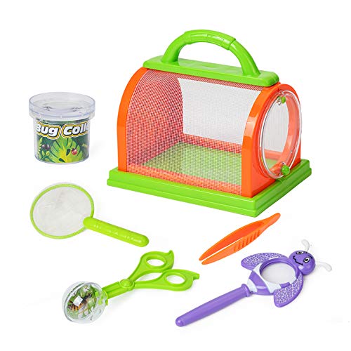 Kids Bug Catcher Kit for Outdoor Explorer Bug Collection, Magnifying Glass - JOY2ESpree