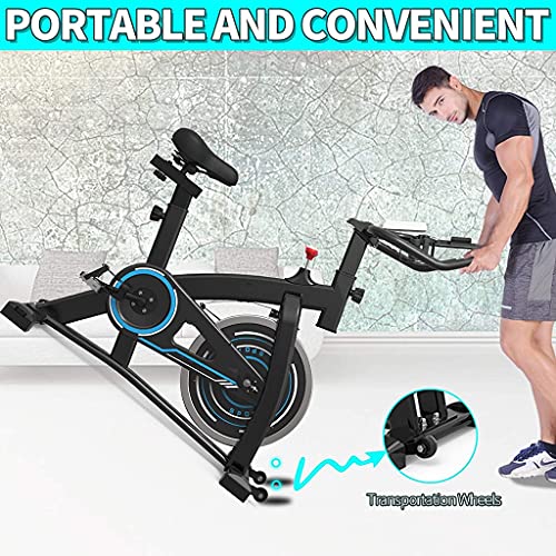 DMSA Exercise Bikes Stationary,Exercise Bike for Home Indoor Cycling Bike for Home Cardio Gym,Workout Bike with 35 LBS Flywheel - JOY2ESpree