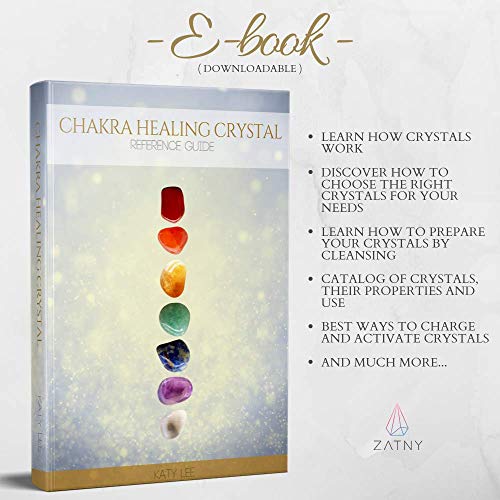 ZATNY Deluxe Healing Crystals in Wooden Box
