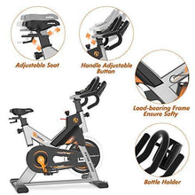 
                        
                          गैलरी व्यूवर में इमेज लोड करें, cycool Exercise Bike Indoor Stationary Cycling Bike with Comfortable Seat Cushion &amp; LCD Monitor for Home Workout Bike Training - JOY2ESpree
                        
                      