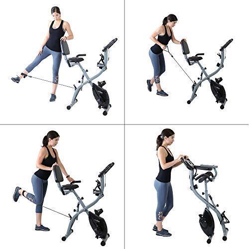 Xspec Recumbent Upright Indoor Cycling Foldable Stationary Exercise Bike - JOY2ESpree