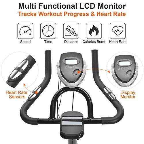 IDEER LIFE Indoor Cycling Bike Stationary Exercise Bike for Home Cardio Workout Smooth Drive - JOY2ESpree