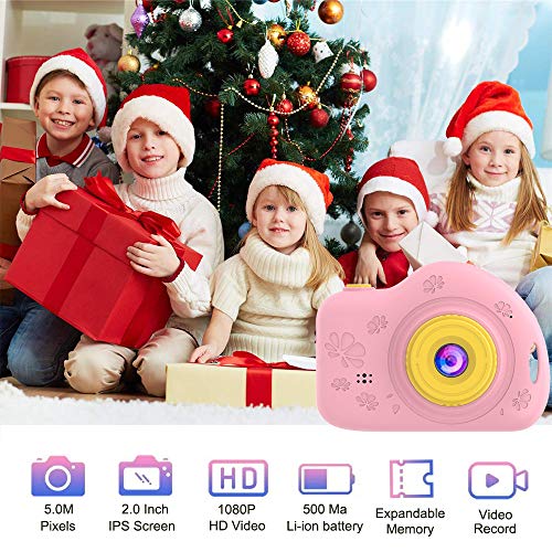 Toys for 4-6 Year Old Girls Kids Camera for Children Mini Camcorder