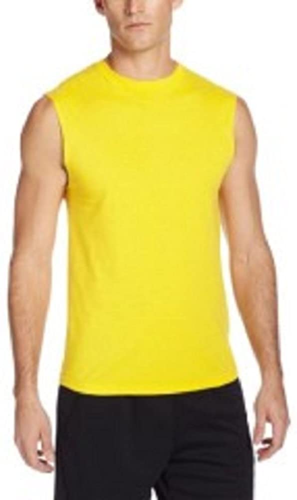 Russell Athletic Men's Cotton Performance Sleeveless Muscle T Shirts