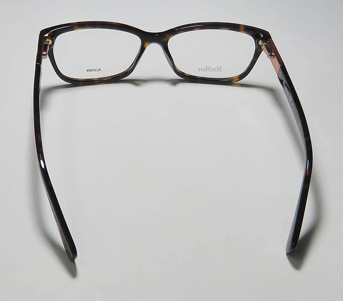 Max Mara 1205 Womens Designer Crystals Spring Hinges Premium Segment Authentic Eyeglasses/Eyewear
