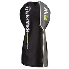 
                        
                          Load image into Gallery viewer, TaylorMade New 2017 M2 Black/Gray/Lime Green Leather Driver Headcover - JOY2ESpree
                        
                      