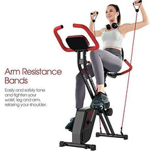 
                        
                          將圖片載入圖庫檢視器 pooboo Folding Exercise Bike Indoor Cycling Bike Magnetic Upright Bike Stationary Bike - JOY2ESpree
                        
                      