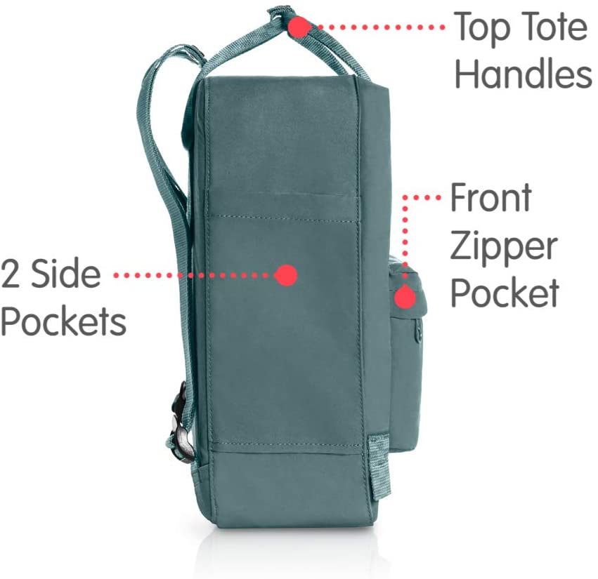 Fjallraven, Kanken Classic Backpack for Everyday, Ox Red