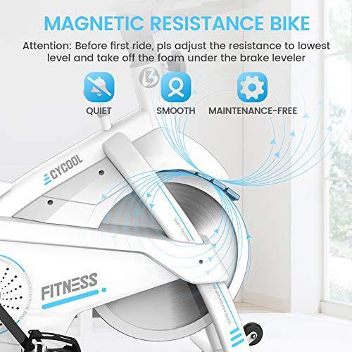 Afully Indoor Cycling Bike, Exercise Bikes Magnetic Resistance Stationary Bike - JOY2ESpree
