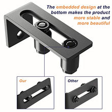 
                        
                          गैलरी व्यूवर में इमेज लोड करें, SMARTSTANDARD Sliding Barn Door Bottom Adjustable Floor Guide Roller, Black, Smoothly and Quietly, Easy to Install (2 Rollers)
                        
                      