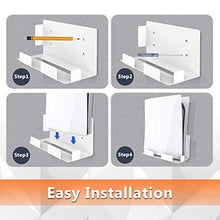 
                        
                          Load image into Gallery viewer, BEJOY Wall Mount for Playstation 5, Wall Mount Bracket Set with Screwdriver &amp; Screws - JOY2ESpree
                        
                      
