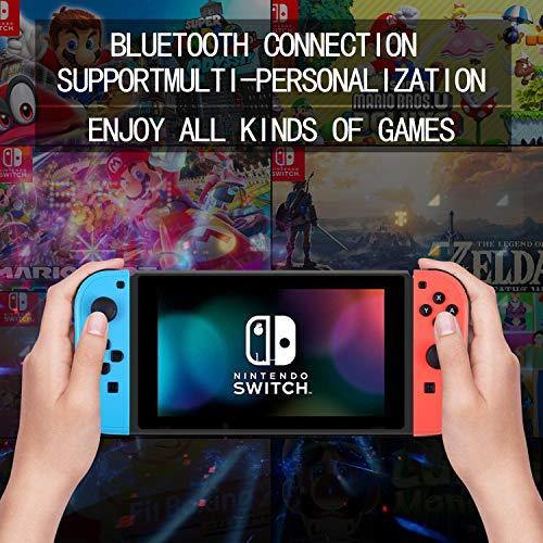 Joy-Pad Controller Compatible with Switch Joy-Con (L/R) - Blue and red, with Wristband - JOY2ESpree