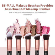 
                        
                          Muat gambar ke penampil Galeri, BS-MALL Makeup Brushes Premium Synthetic Foundation Powder Concealers Eye Shadows Makeup 14 Pcs Brush Set, Rose Golden, 1 Count
                        
                      