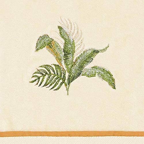 Tommy Bahama Palmiers Hand Towel, 28 x 16, Ivory