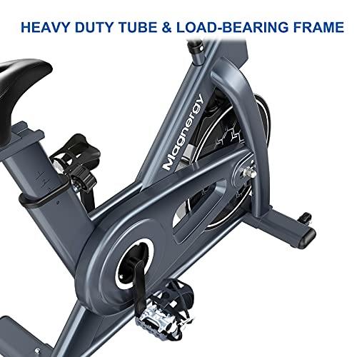 Magnergy Spin Bike, Magnetic Indoor Stationary Bike With LCD To-Plan Fitness Cadence Monitor - JOY2ESpree