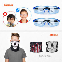 
                        
                          將圖片載入圖庫檢視器 Kids Tactical Vest Kit for Nerf Guns Series with Refill Darts,Dart Pouch, Reload Clips, Tactical Mask, Wrist Band and Protective Glasses,Nerf Vest Toys for 4 5 6 7 8 9 10 11 12 Year Boys(2 Pack)
                        
                      
