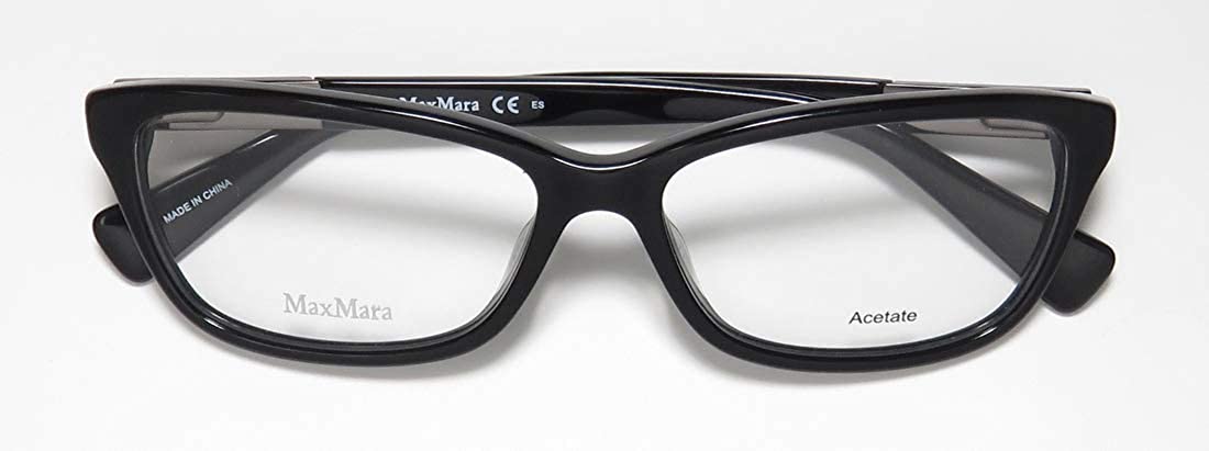 Max Mara 1205 Womens Designer Crystals Spring Hinges Premium Segment Authentic Eyeglasses/Eyewear