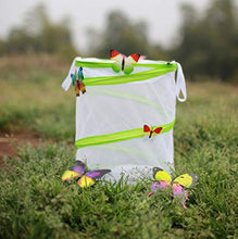 
                        
                          Muat gambar ke penampil Galeri, Alezywels Butterfly Habitat Insect Cage - Round Pop Up Mesh Net 12 x 14 Inches Tall with Side and Top Windows - JOY2ESpree
                        
                      