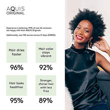
                        
                          Load image into Gallery viewer, AQUIS - Original Long Hair Towel, Ultra Absorbent &amp; Fast Drying Microfiber Towel for Longer Hair, Dark Grey, Long (19 x 44 Inches)
                        
                      