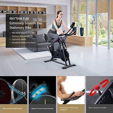 
                        
                          Load image into Gallery viewer, RHYTHM FUN Exercise Bike Indoor Cycling Bike Stationary Bikes Super Quiet Resistance Exercise Bike - JOY2ESpree
                        
                      