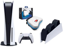 
                        
                          Load image into Gallery viewer, Powever 2021 Playstation Console PS5 Disk Version Including Controller ,Charger and Powever Controller Case - JOY2ESpree
                        
                      