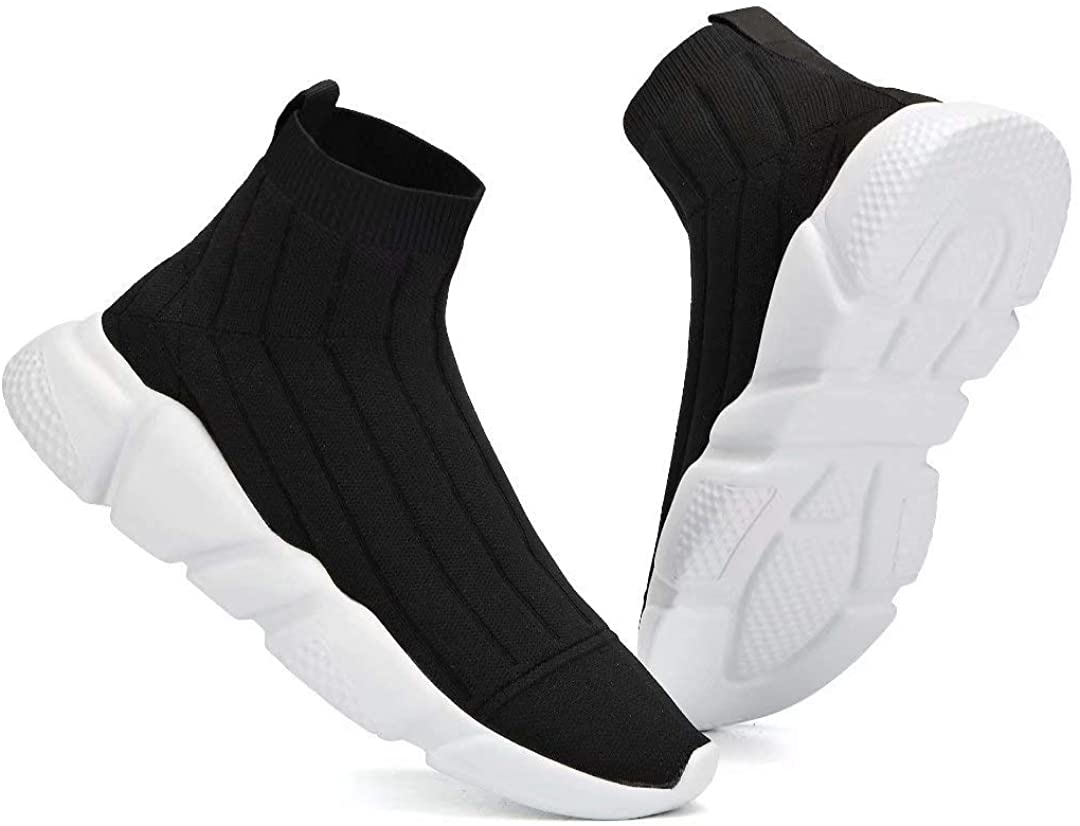 Voxge Men's and Women's Sock Sneakers Lightweight Breathable Athletic Running.