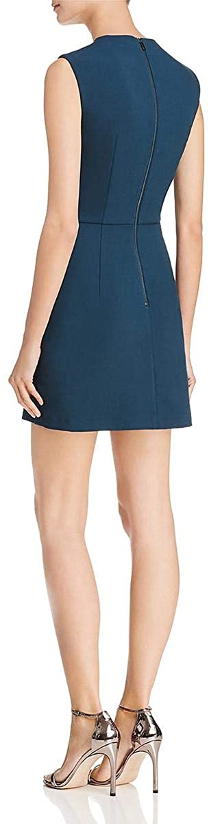 French Connection Women's Whisper Light Stretch Solid Mini Dress