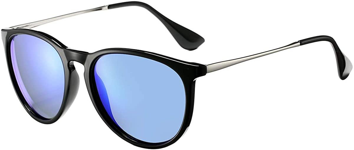 SUNGVG Polarized Sunglasses for Women Classic Round Retro Sun Glasses - JOY2ESpree