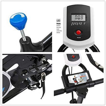 
                        
                          画像をギャラリービューアに読み込む, SUIPGAN Exercise Bike, Indoor Cycling Bike Stationary, Workout Bike for Home Cardio Gym with Tablet Mount, Pulse Sensor and LCD Monitor (Black/Blue) - JOY2ESpree
                        
                      