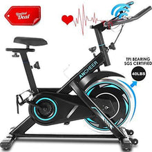 
                        
                          गैलरी व्यूवर में इमेज लोड करें, ANCHEER Exercise Bike, Indoor Cycling Bike Stationary with Heart Rate Monitor &amp; LCD Monitor - JOY2ESpree
                        
                      