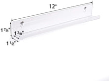 
                        
                          Muat gambar ke penampil Galeri, NIUBEE Black Vinyl Record Shelf Wall Mount 6 Pack - JOY2ESpree
                        
                      