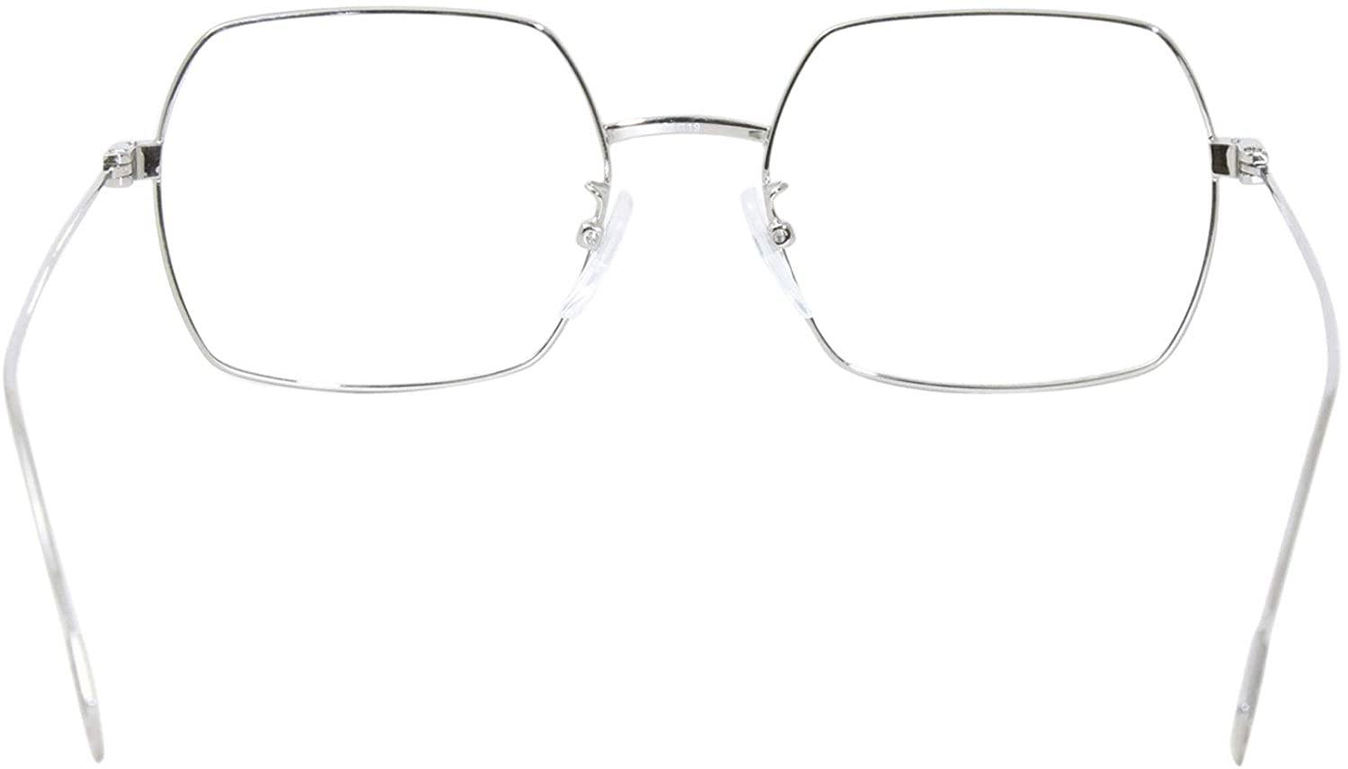 Balenciaga Everyday BB0090O 002 Eyeglasses Women's Silver Full Rim Optical Frame