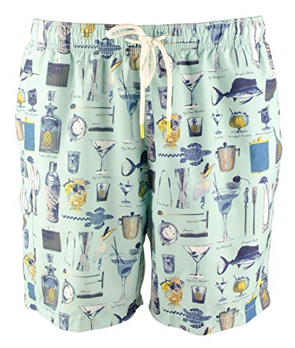 Tommy Bahama Mens Naples Well Stocked Printed Swimwear Swim Trunks