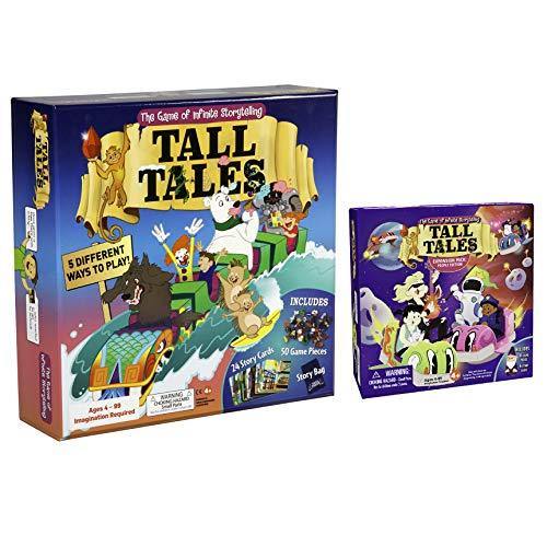 SCS Direct, Tall Tales Board Game & Expansion Combo Pack (93 Piece Set) - JOY2ESpree
